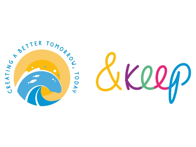 & Keep logo